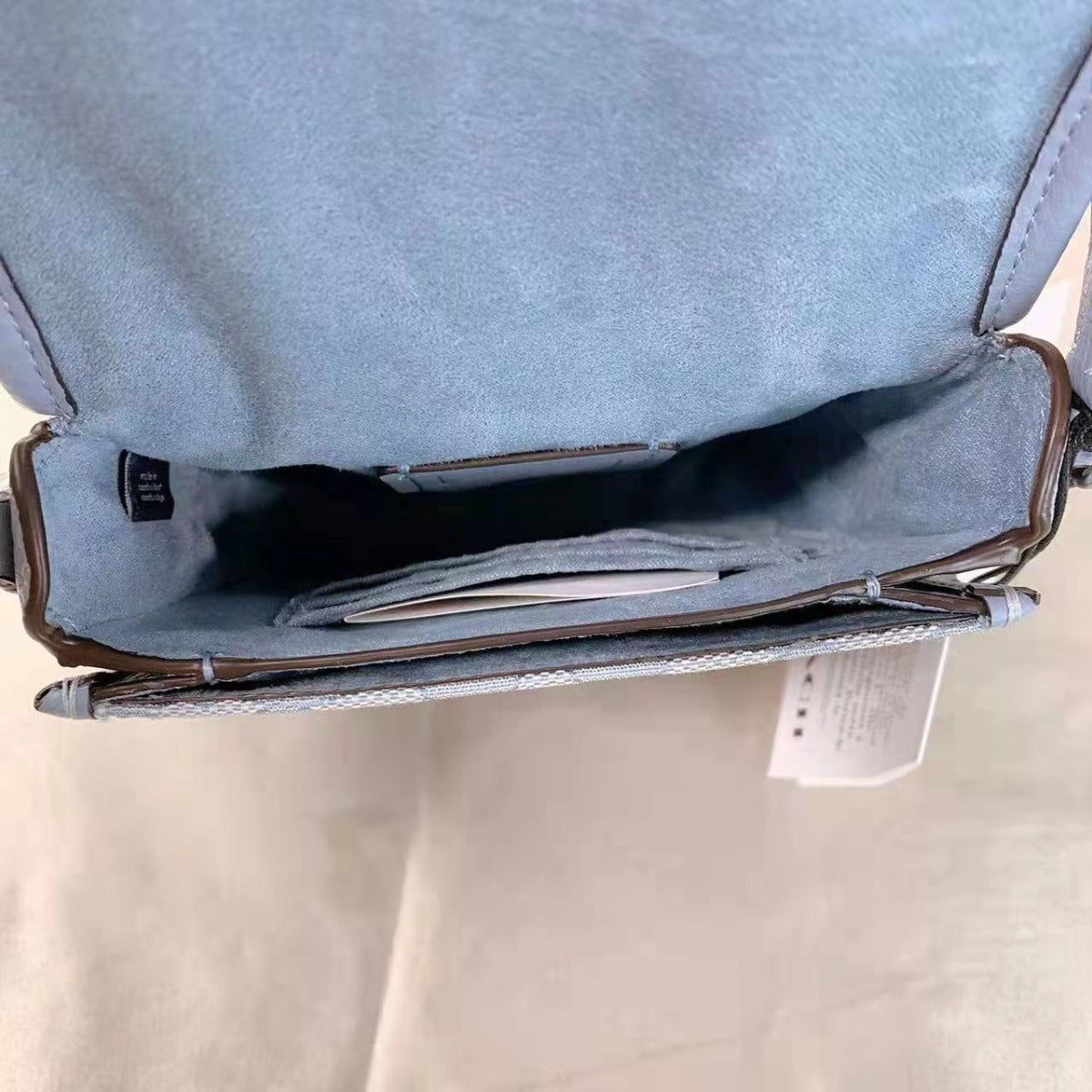 Coach C8321 North/South Lonnie Crossbody In Signature Jacquard In Marble Blue Coach C8321 North/South Lonnie Crossbody In Signature Jacquard In Marble Blue